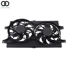 Radiator Cooling Fan Assembly For 01-06 Chrysler Sebring Dodge Stratus Sedan