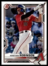 2021 Bowman Prospects Kristian Robinson Arizona Diamondbacks #BP-136