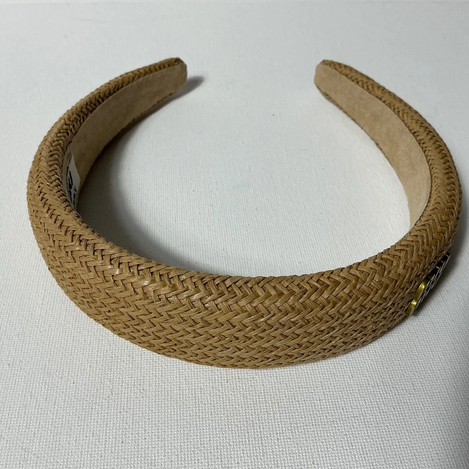 Miu Miu Tan Headband - Image 3 of 3