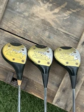 Ping Eye 2 Wood Set 1, 3, 5 Driver & Fairway Woods ZZ Lite Ping Shafts