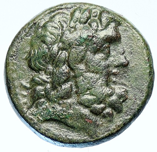 MOPSOS in CILICIA 200-1BC Authentic Ancient Greek Coin ZEUS & Fire Altar i107569 - Picture 2 of 3