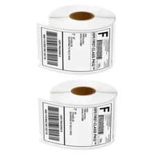 2 Rolls 2-5/16" x 4" Address Shipping 300 Labels per roll For Dymo 30256 LW 300
