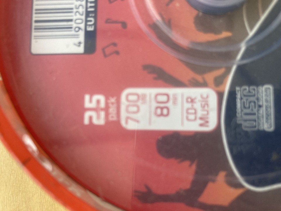 50 NEW Maxell CDR 80 Mins XLII Digital Audio Recordable Blank Discs