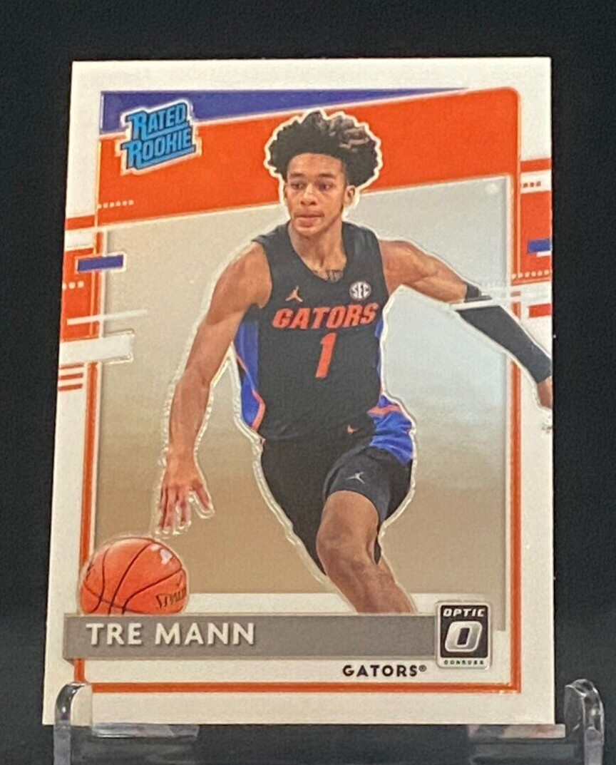 2021-22 Chronicles Draft Picks Optic #221 Rookie Tre Mann Florida Gators