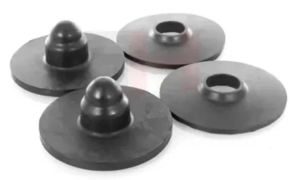 4x GH Federteller Satz Hinten Oben + Unten BMW E36 E46 CORSA ZAFIRA VW T4 T5 T6 - Bild 4 von 4