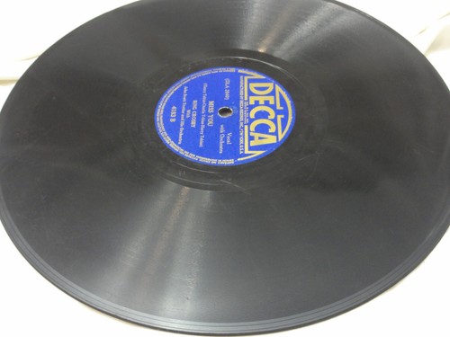 10" 78 RPM ~ Bing Crosby ~ Blues In the Night / Miss You ~ DECCA - Picture 11 of 13