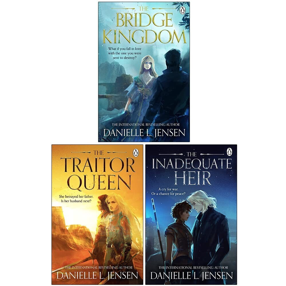 The Bridge Kingdom Series 3 Books Set by Danielle L Jensen Pack | Traitor Queen