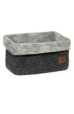 NWOT Ugg Australia Jade Cove Sheep Wool Basket Dog Bed Grey Gray 