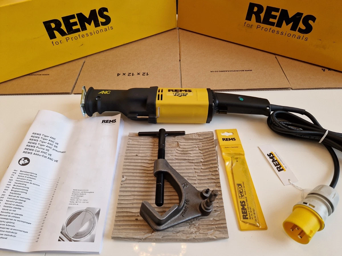 Rems reciprocating saw outlet