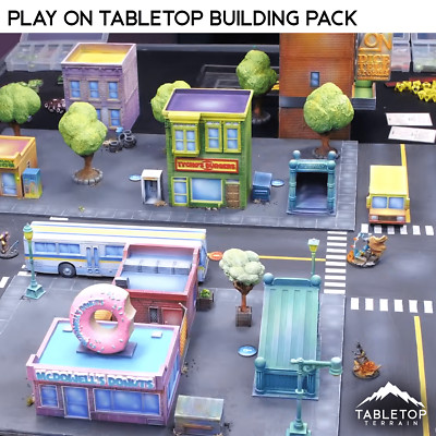 Play On Protocol Building Pack - MCP Tabletop Terrain