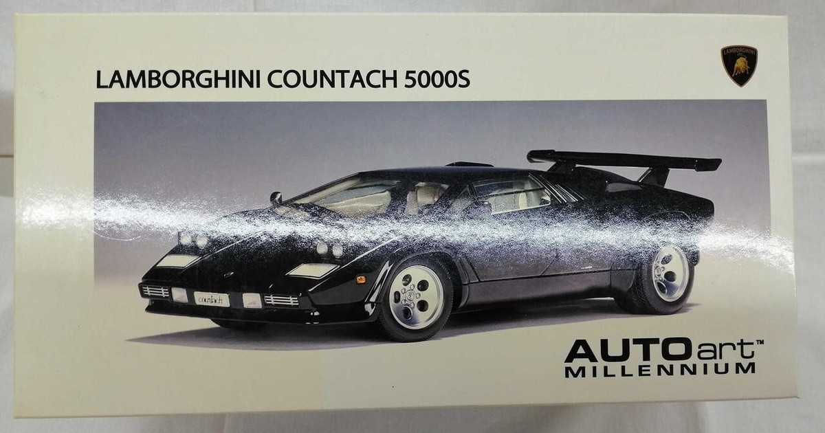 ミニカー Autoart Lamborghini Countach LP5000S Amazon.co.jp: AUTOart 1/32 Lamborghini Countach LP5000S Red
