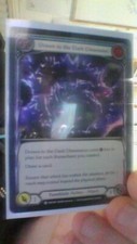Flesh and Blood TCG : Arcane Rising : Drawn To The Dark.... BLUE Common FOIL 