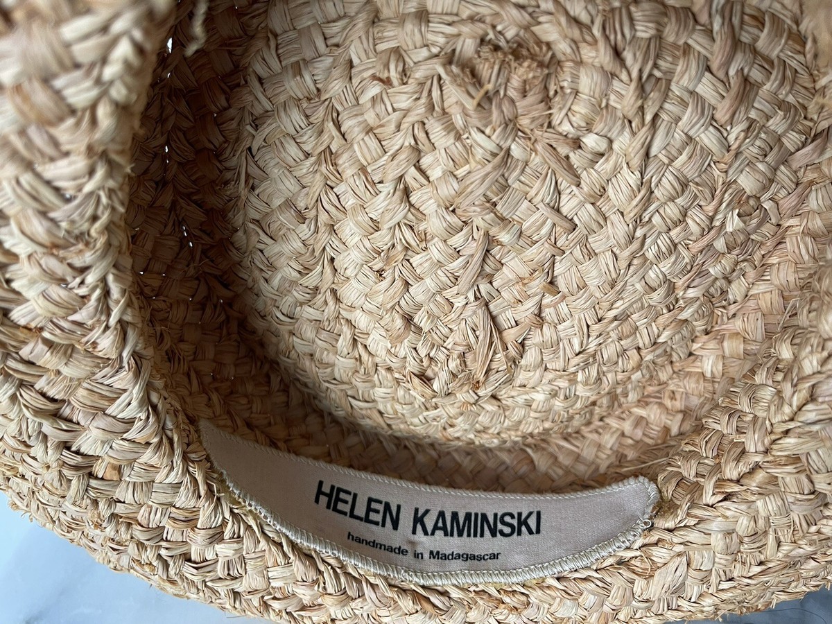 MSRP $325 Helen Kaminski Raffia Hat Handmade In Madagascar  display picture 1
