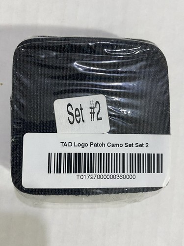 JUEGO DE PARCHES CON LOGOTIPO TAD EDICIÓN ESPECIAL CAMUFLAJE NUEVO (JUEGO 2) - Imagen 3 de 3