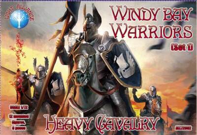 Alliance 72062 1:72 Windy bay warriors Set 1 Heavy Cavalry Plastic model kit
