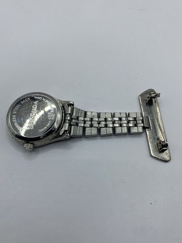 Vintage Sekonda Japan Movement Fob Watch 4587 BKV Untested For Repair 27.6mm - Picture 11 of 15