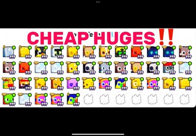 PET SIMULATOR 99 CHEAPEST HUGE |  BUY  HUGE= 20% CHANCE FOR A FREE HUGE |