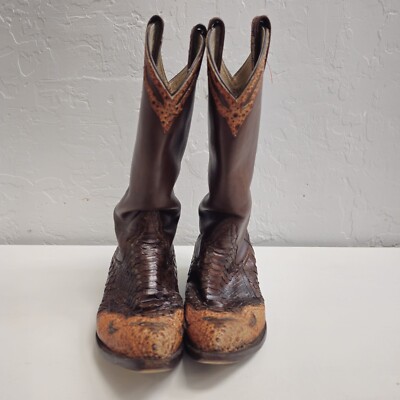Roberto Botticelli Women's Size 7 Western Boots Made In Italy Leather