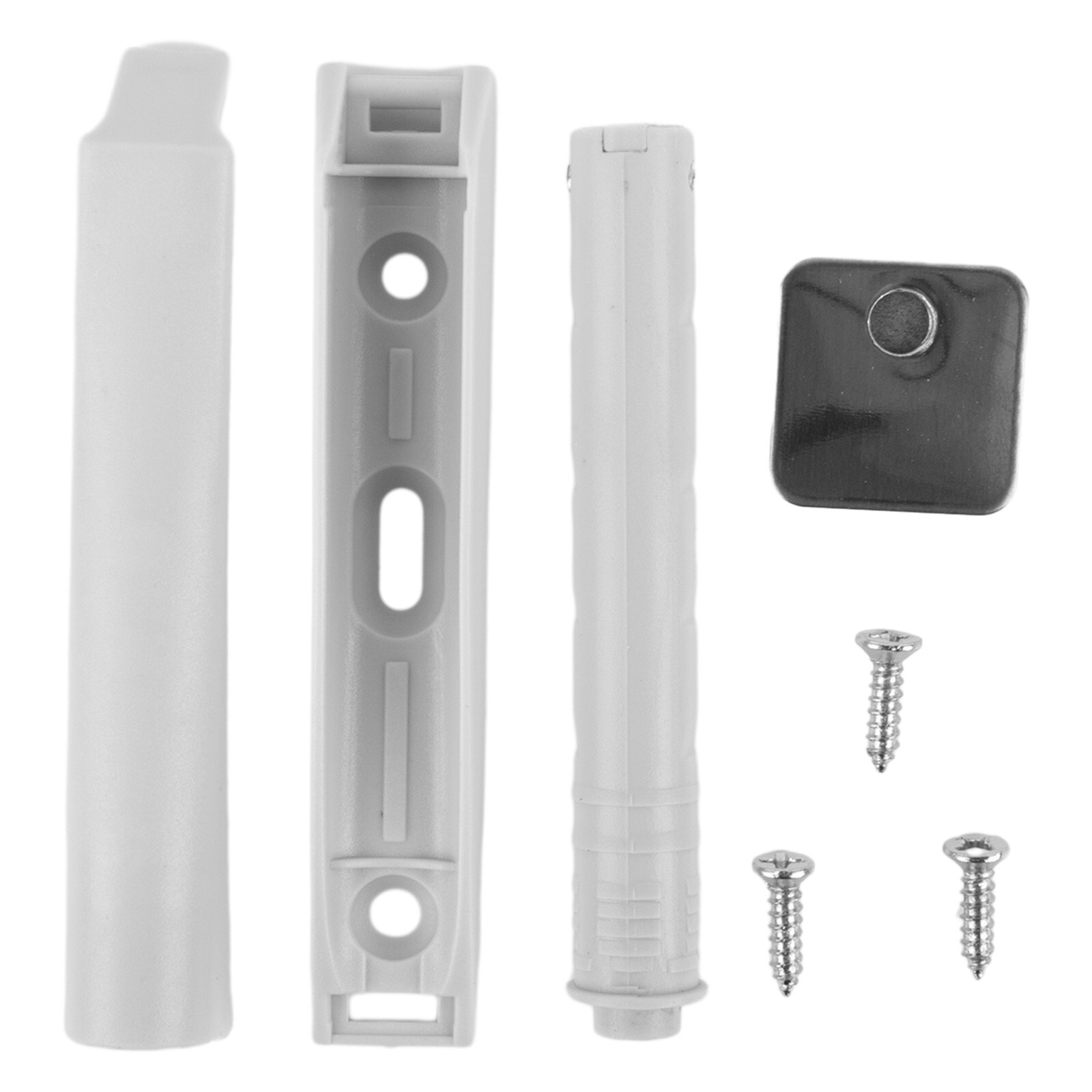 1 X Black,Grey,White Door Catches Suitable For Kitchen Drawer