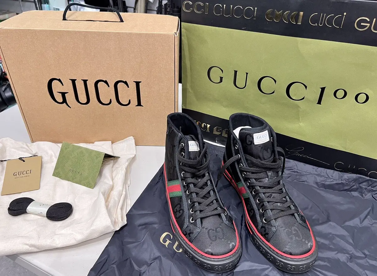 lukke straf Modish Men&#039;s Gucci Off The Grid High Top Sneaker | eBay