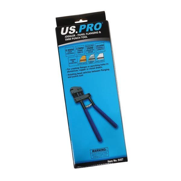 US PRO Tools Joggler Panel Brida con Herramienta de Punzonado de Agujero de Perforación de 5 mm 5457 - Imagen 4 de 4