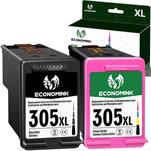 MONY Remanufacturées Cartouches D'encre Remplacement Pour HP 305 305XL Pour DeskJet 2710 2730 - Foto 2