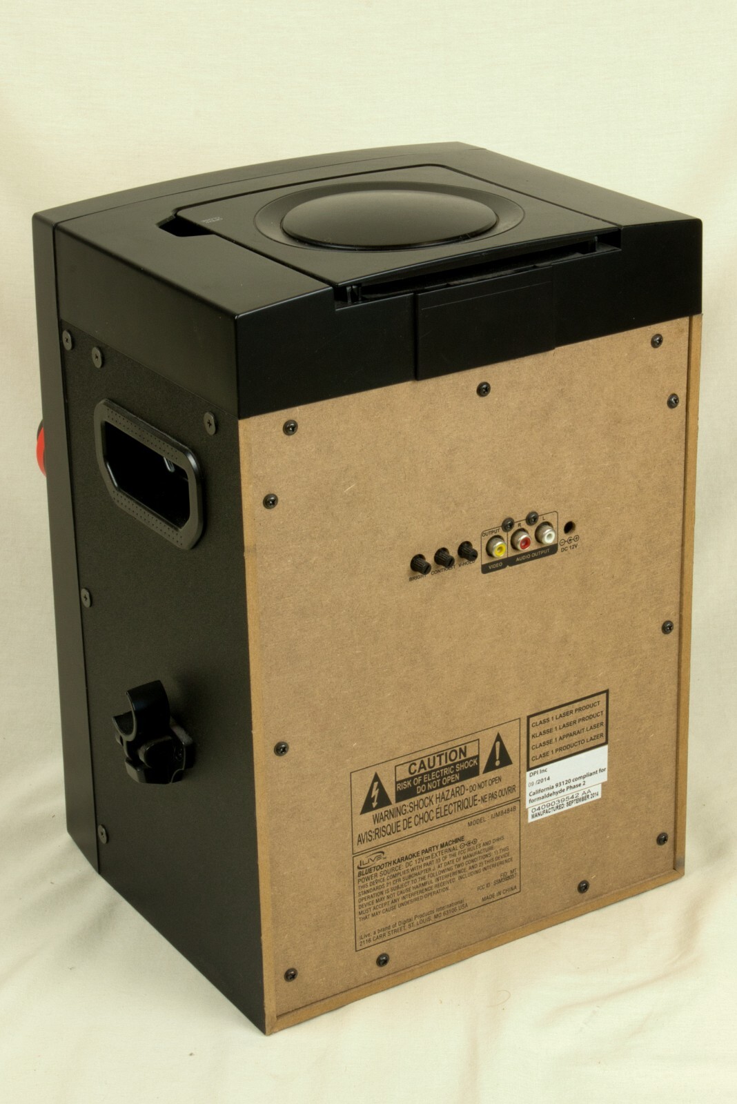 iLive Bluetooth Karaoke Party Machine CD+G Player 5 Inch Monitor eBay