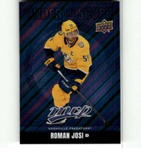 2024-25 Upper Deck MVP Under the Scope #US-3 Roman Josi Predators