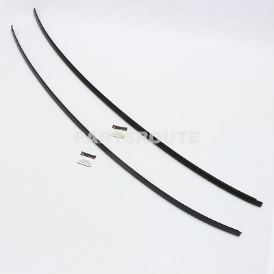 #ad Mitsubishi Lancer CZ4A Evolution X 2008 2017 OEM Genuine Roof Drip Moulding SET $129.99