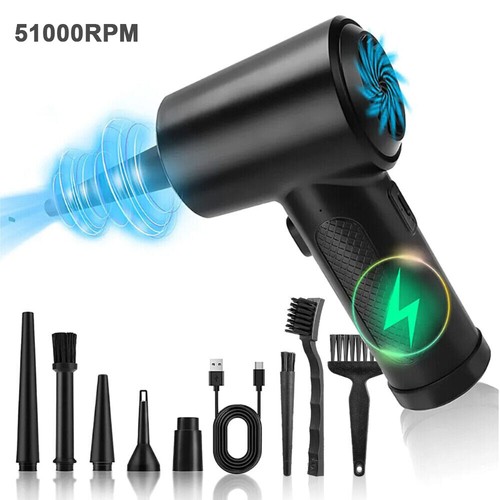 Elektrische Staubgebläse | Druckluftspray für PC Reinigung | Air Duster 51000RPM - Afbeelding 2 van 20