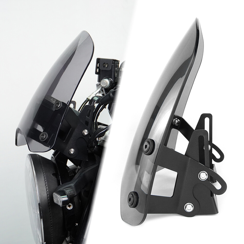 マイト Adjustable Windshield Windscreen Cover Fit For Husqvarna Svartpile