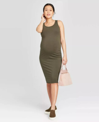 Sleeveless T-Shirt Maternity Dress - Isabel Maternity Size XL