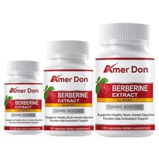 Premium Berberine HCL 1200mg High Potency Anti-inflammatory,Blood Sugar Support