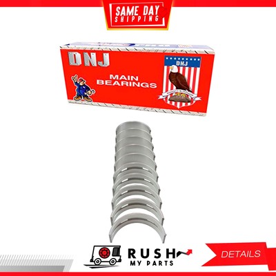 DNJ MB4297.10 Main Bearings Set Oversize .010 In. (.25mm) For 15-17