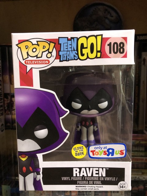 Funko Pop! Raven (Teen Titans Go!) GITD Toys R Us Exclusive | eBay