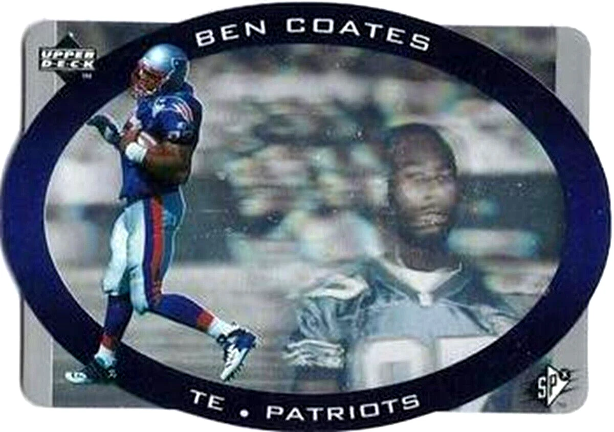 1996 SPx #27 Ben Coates New England Patriots