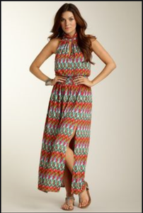 backless halter maxi dress