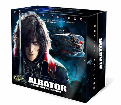 Albator Space Corsaar Blu-ray Deluxe Collector's Edition nummeriert Figur