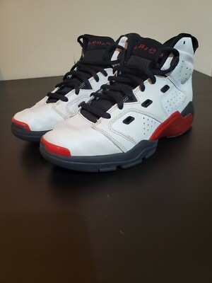 Air Jordan Kids White Gym Red-Black 428818-100 Size 7Y