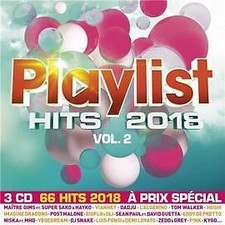 Cd PLAYLIST HITS 2018 /VOL.2