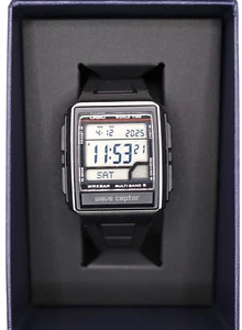 CASIO WAVE CEPTOR WV-59R-1AJF Montres pour hommes Nouveauté en boîte Verre minéral Heure mondiale