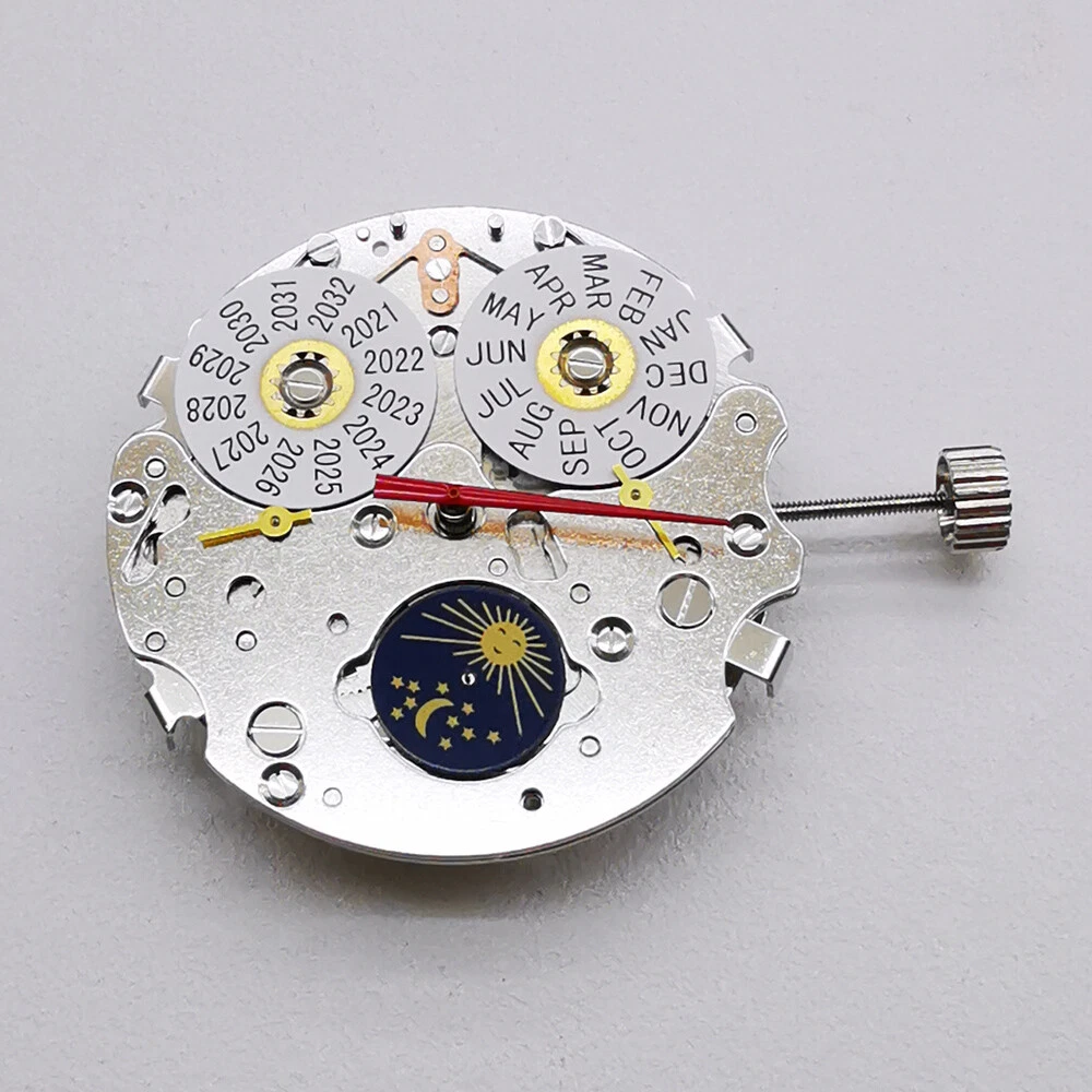 Multifunctional watch movement ST1655 moon phase automatic