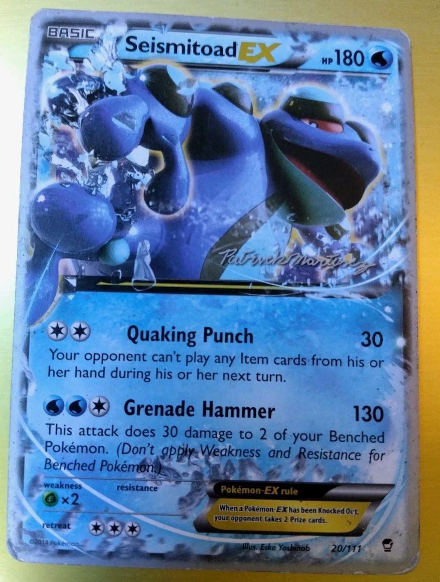 seismitoad pokemon card value Seismitoad Pokémon TCG Ultra Rare Individual Collectible Card Game Cards  for sale