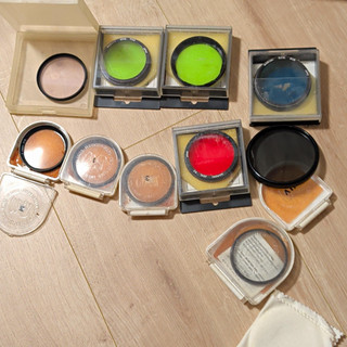 Hama Kamera Filter Set rund verschiedene Farbfilter B W Marumi Hoya