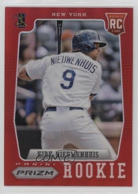 2012 Panini Prizm Target Red Prizm Kirk Nieuwenhuis #200 Rookie RC sh7