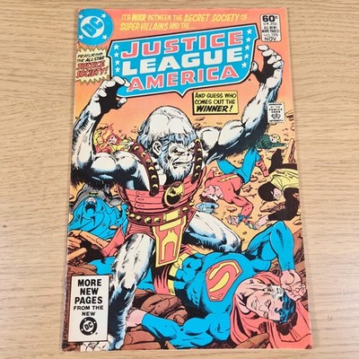 Vintage Justice League of America #196 DC Comics Nov 1981 by Gerry Conway