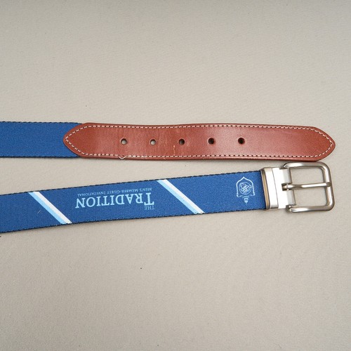 Peter Millar Golf Belt Mens 34 Blue Congressional Country Club The Traditional - Picture 3 of 15