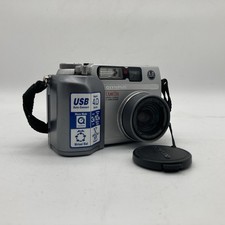 Olympus CAMEDIA C-4000 Zoom 4.0MP Digital Camera - Silver Color Tested VTG