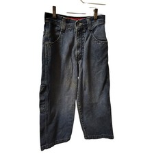 VTG JNCO Jeans Kids Size 8 Eagle Snake Logo Medium Wash Denim Jeans