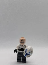 Lego - Captain Rex - Old : sw0749 With OG P2 Rex Helm Star Wars Authentic